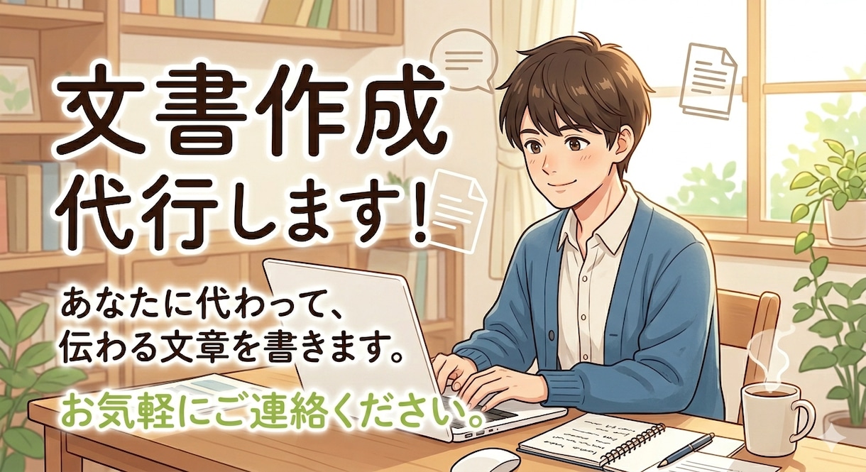 町内会等文章作成行います みなさんお悩みの文書作成代行致します！おまかせください。 イメージ1