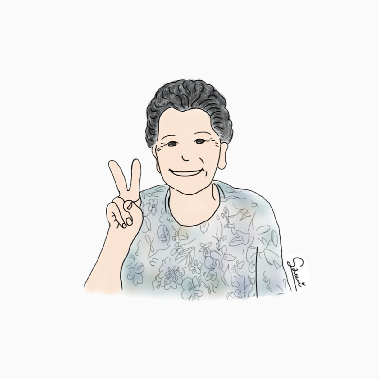 シンプルおしゃれな似顔絵アイコン描きます 【結婚式・SNS用に◎】思い出をイラストに残しませんか？♡ イメージ7