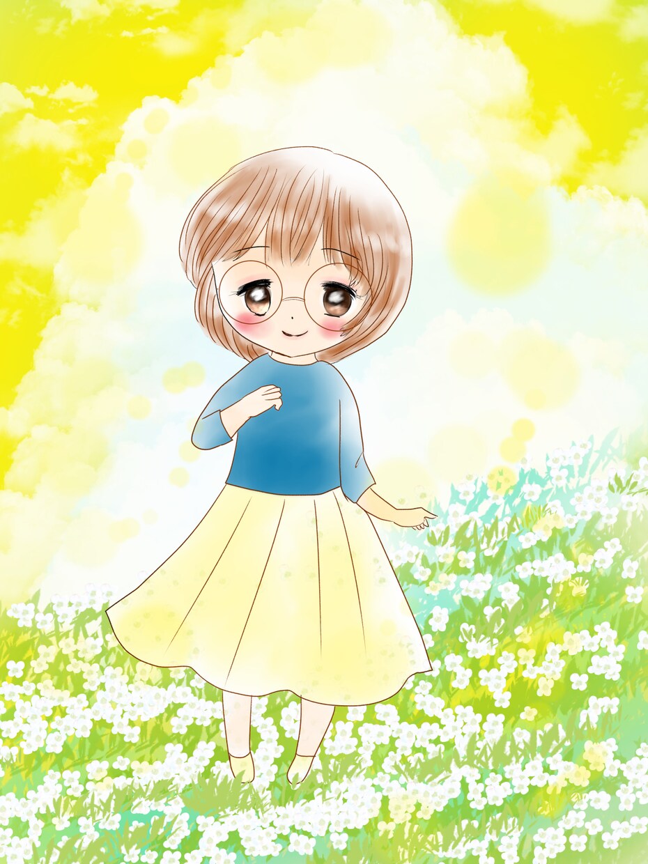 ＳＮＳでのアイコン、絵日記イラストを作成します あなただけのオリジナルでかわいいアイコンをお描きします イメージ7