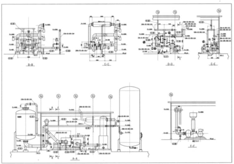 AUTOCADにて図面作成いたします 機械/建築/電気/階段/製缶などの図面を作成いたします。 イメージ2