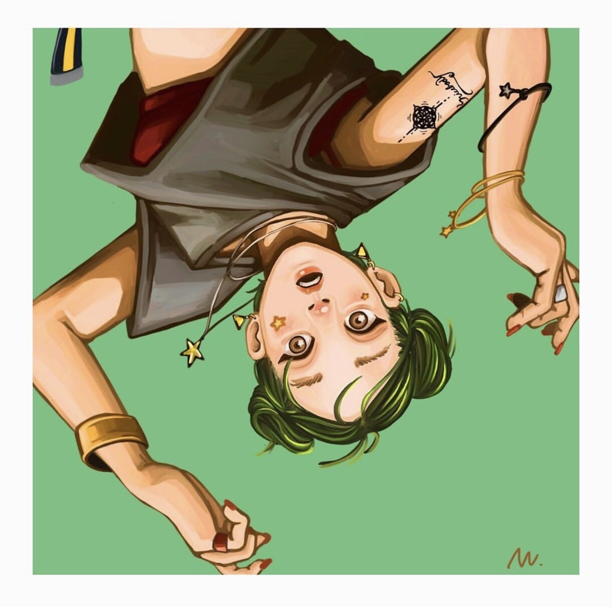 商用OK！配信・歌ってみた等イラスト制作します 配信用サムネ／歌ってみた／かっこかわいい／アイコン・立ち絵 イメージ8