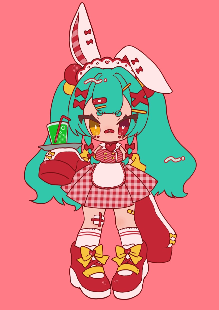 ポップなデフォルメイラスト描きます あなたのキャラクターをとびきり可愛く イメージ1