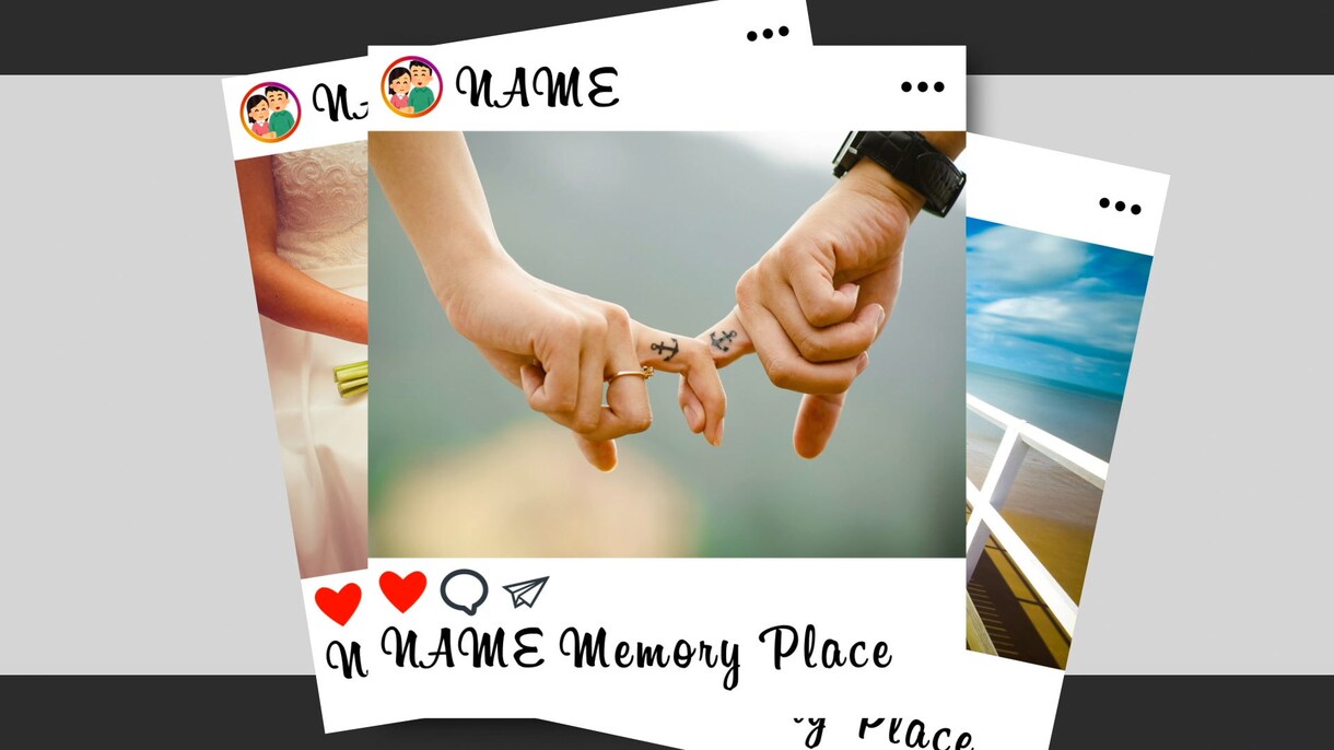 お安くインスタ風プロフィールムービー作成します 結婚式で使えるアレンジ可能プロフィールムービー イメージ5