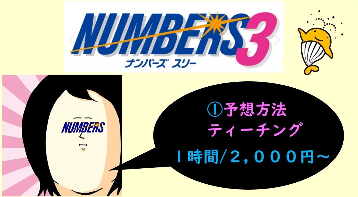 ナンバーズ3予想方法レクチャーします 確率について考え方をレクチャーします。 イメージ1
