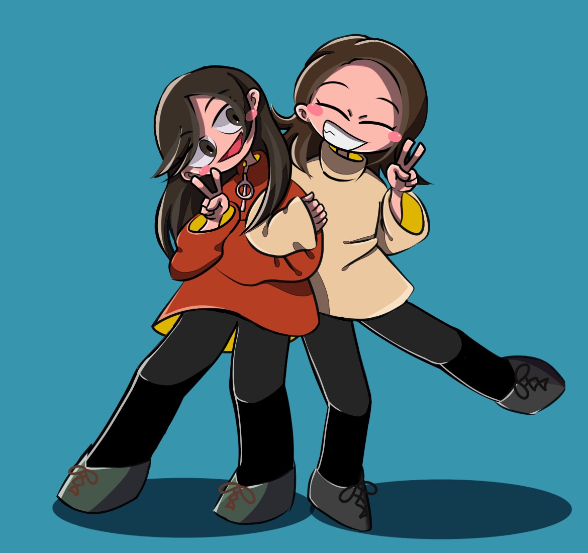 デフォルメイラスト、似顔絵描きます 目を引く配色でポップな絵を描きます！アイコン等にどうぞ！ イメージ5