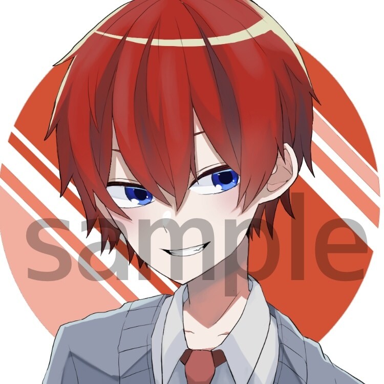 即日OK!  アイコンやTRPG立ち絵描きます かっこいい、可愛い!どちらのアイコンも承ります！ イメージ3