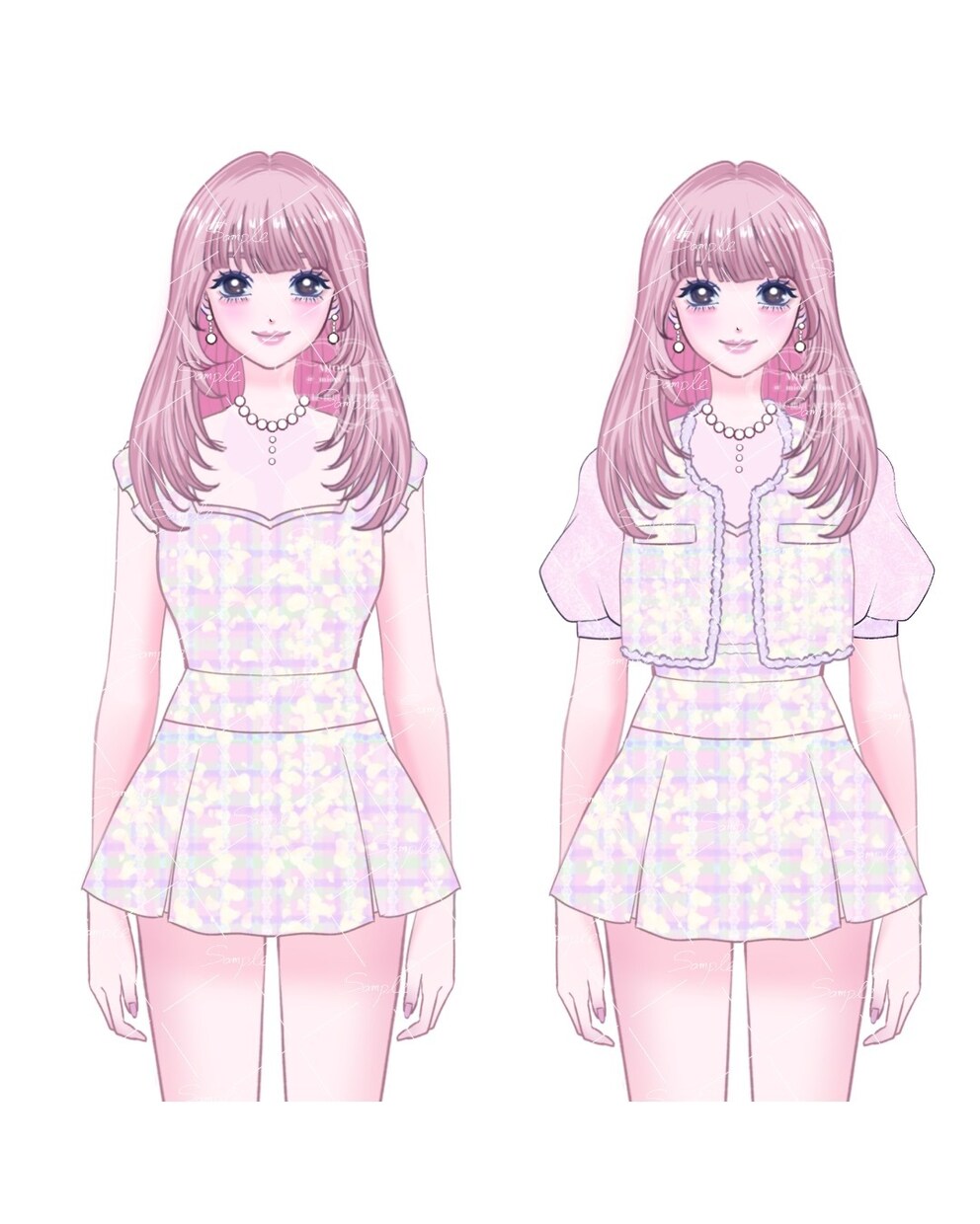 Vtuber様Live2Dパーツ分け制作します Vtuber・SD・立ち絵・キャラデザ・IRIAM イメージ6