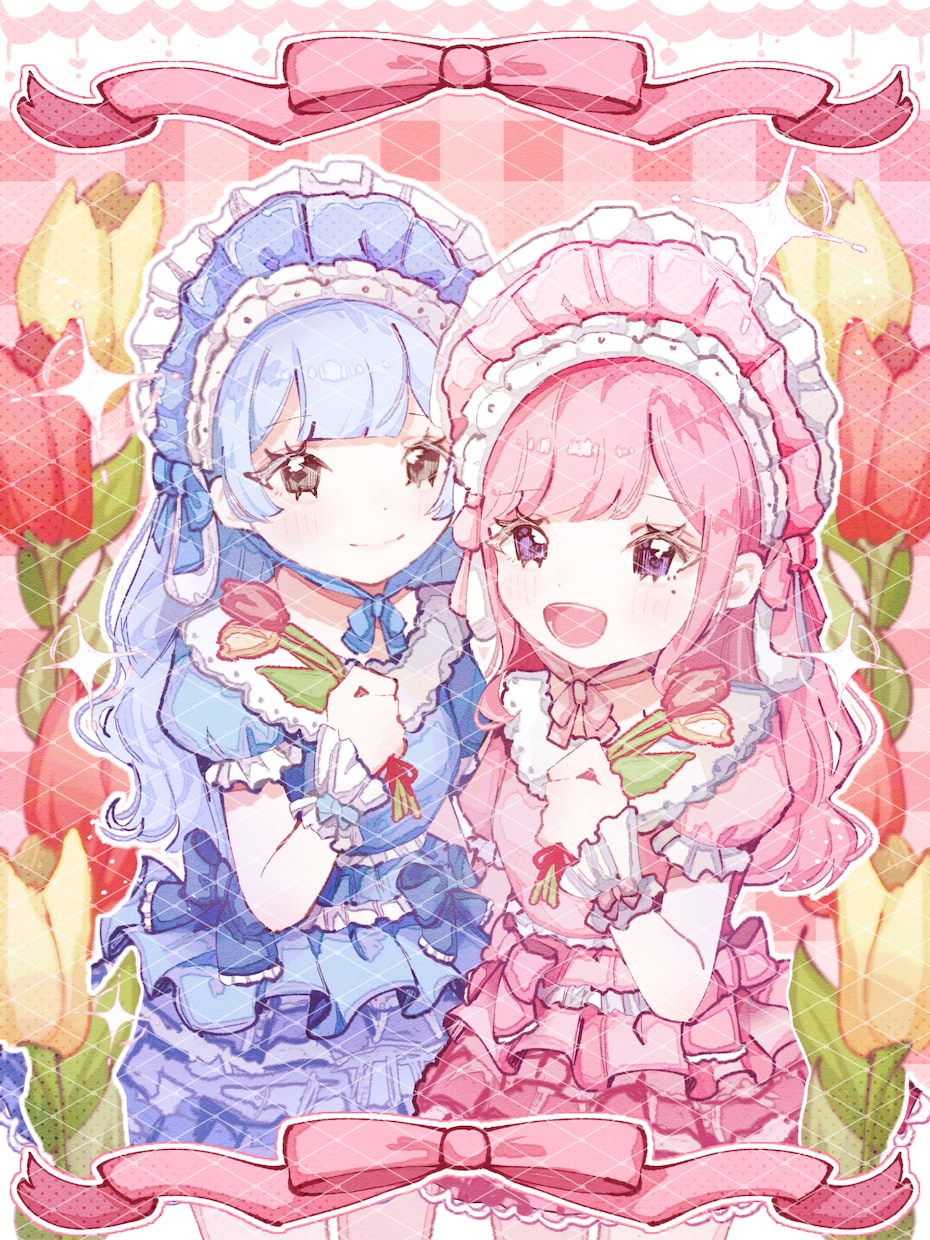 可愛くて暖かいイラストかきます 可愛くてキラキラしてる女の子のイラストを作成します♪ イメージ7