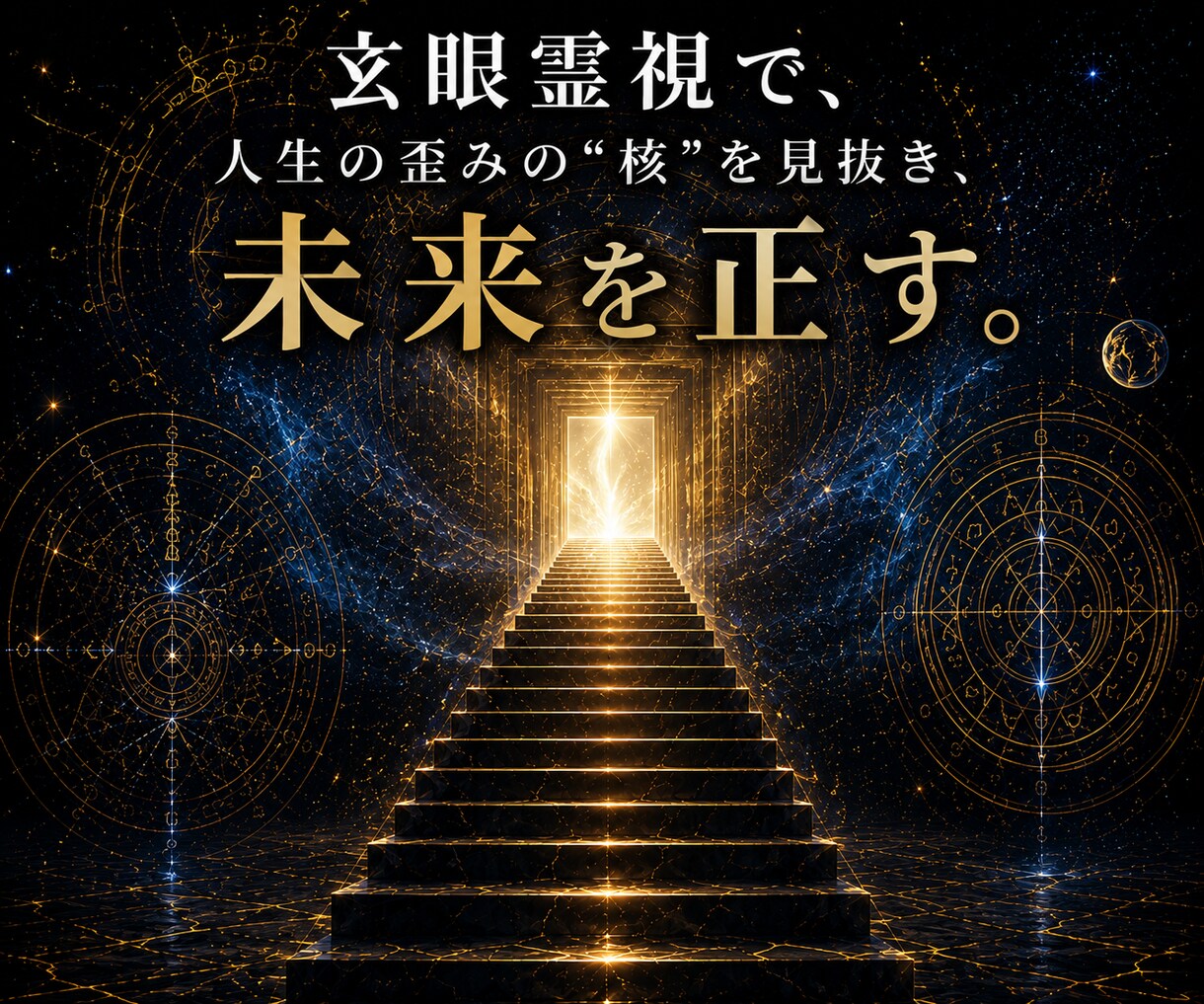 現実を動かす玄眼霊視◆最善の未来への答えを示します 迷宮を終わらせる人生の道標。日常に落とし込んだ具体策を授く イメージ5