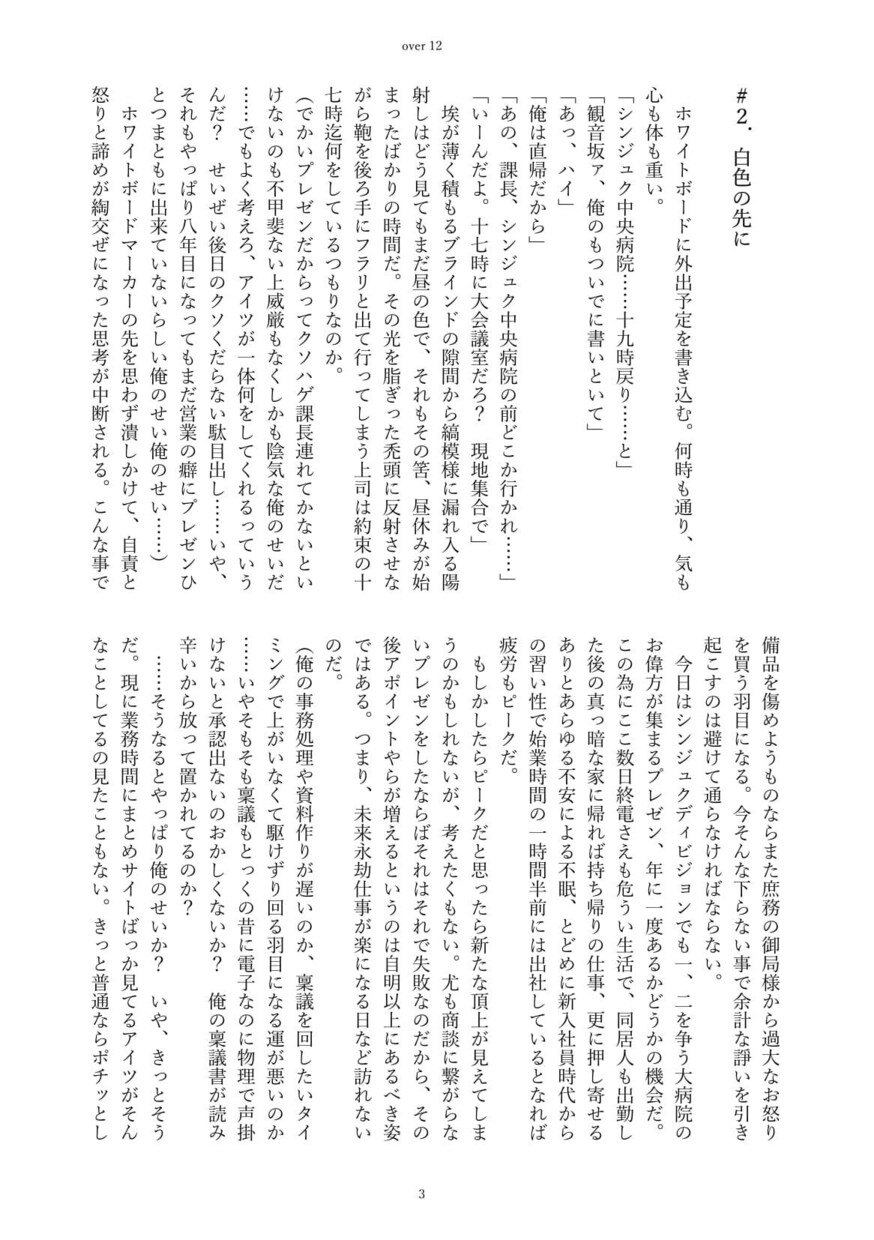 小説同人誌向けファイル作成(本文)します 少し楽して小説同人誌を作りたい方へ イメージ4