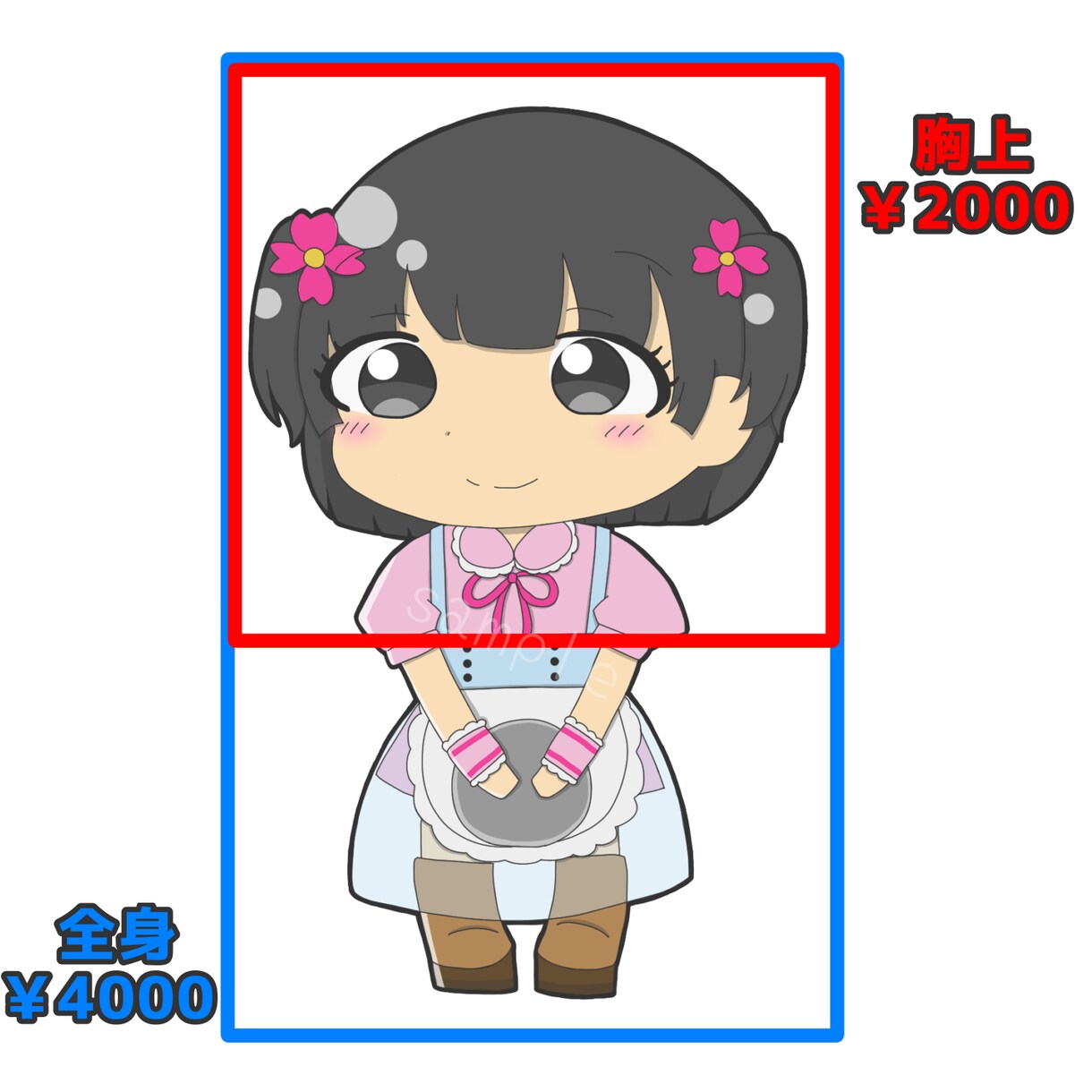 ミニキャラ描きます ミニキャラやSDキャラクターを描かせていただきます！ イメージ2