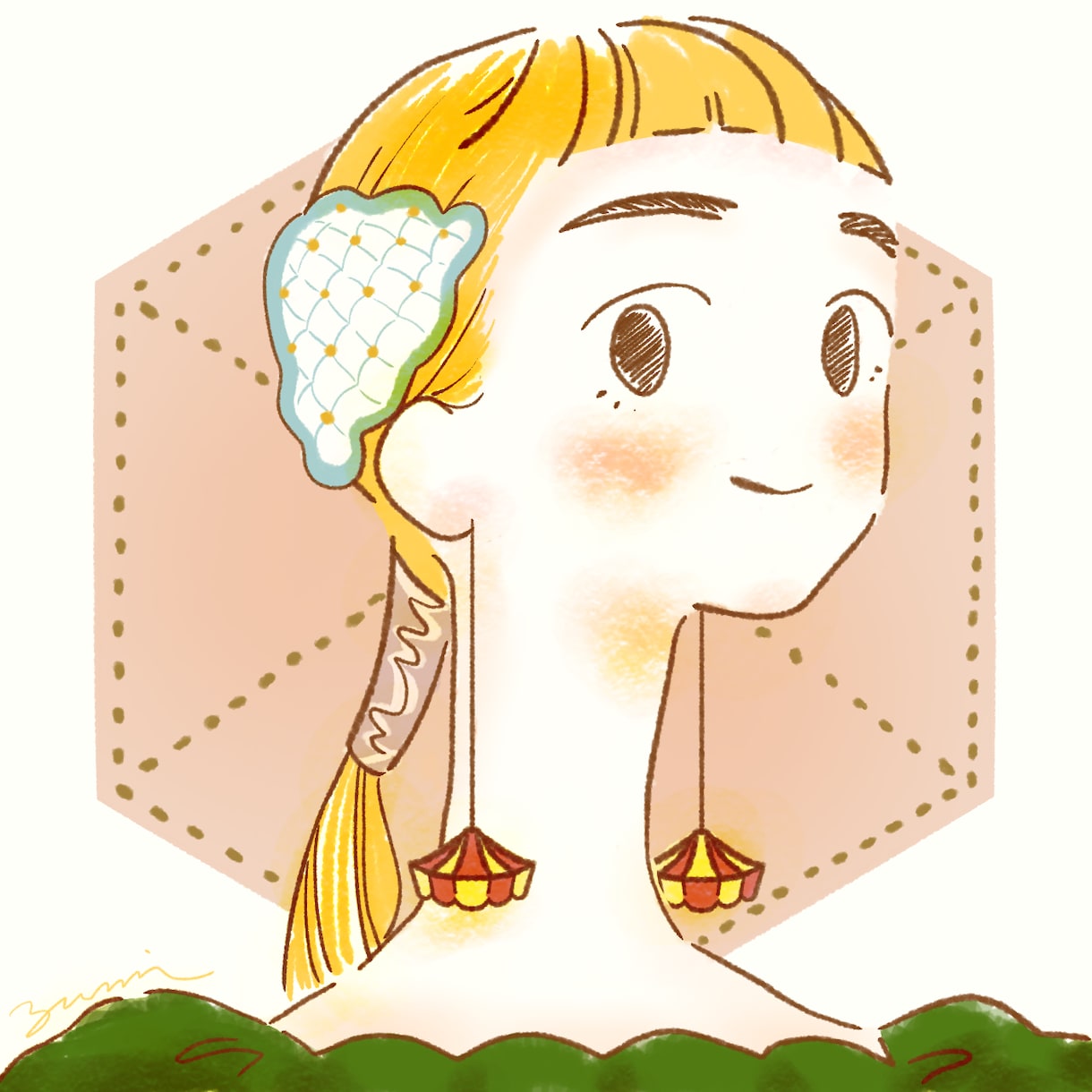 ゆるふわ・ほんわかアイコン・ヘッダーお描きします ＊雰囲気のある人物アイコン・ヘッダーをお作りしたい方へ♪ イメージ2