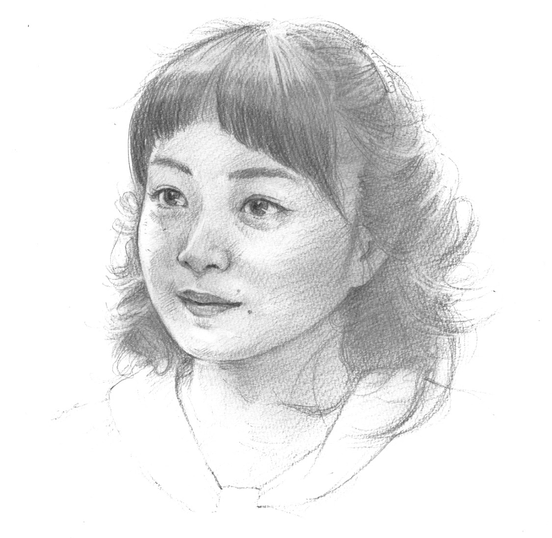 鉛筆スケッチで肖像画(似顔絵)をお描きします SNSのアイコン、プレゼント、出力して飾ってもOK!用途色々 イメージ5