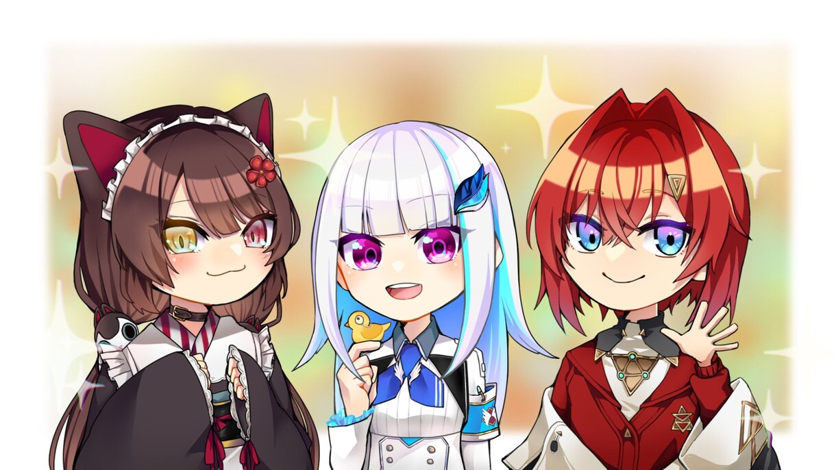 オリジナル〜版権まで！アイコン/イラスト描きます これから活動を始めようと思っている方！サポートさせて下さい！ イメージ4