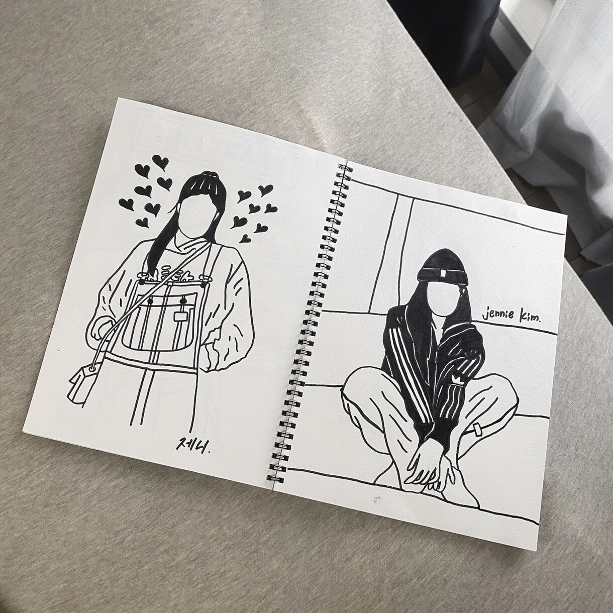 お写真をシンプルなイラストにします 模写で、お洒落なイラストを提供します！ イメージ6