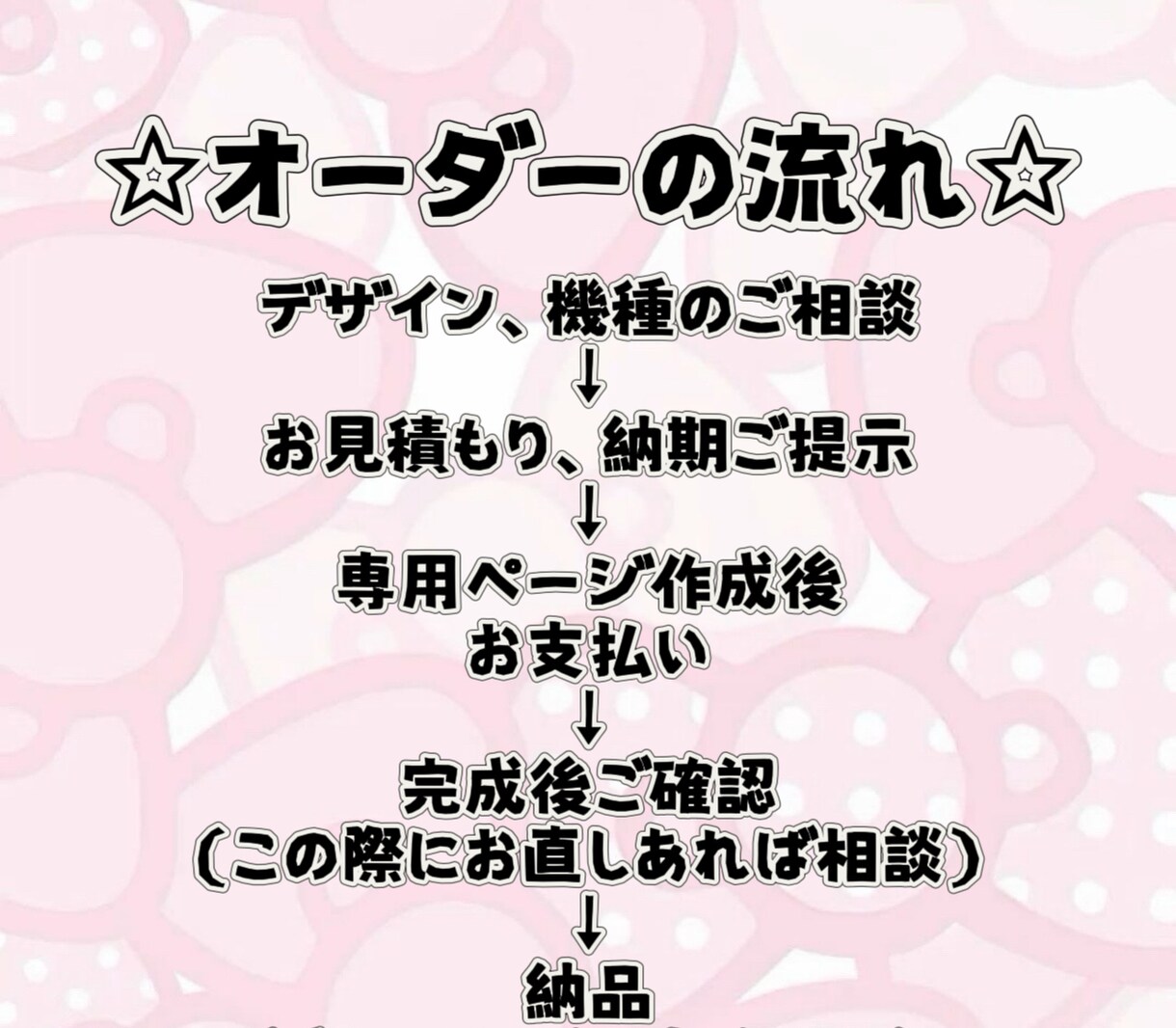可愛いデコ電、デコケース作ります キラキラゴテゴテ好きさんおすすめ！ラインストーンデコ イメージ3