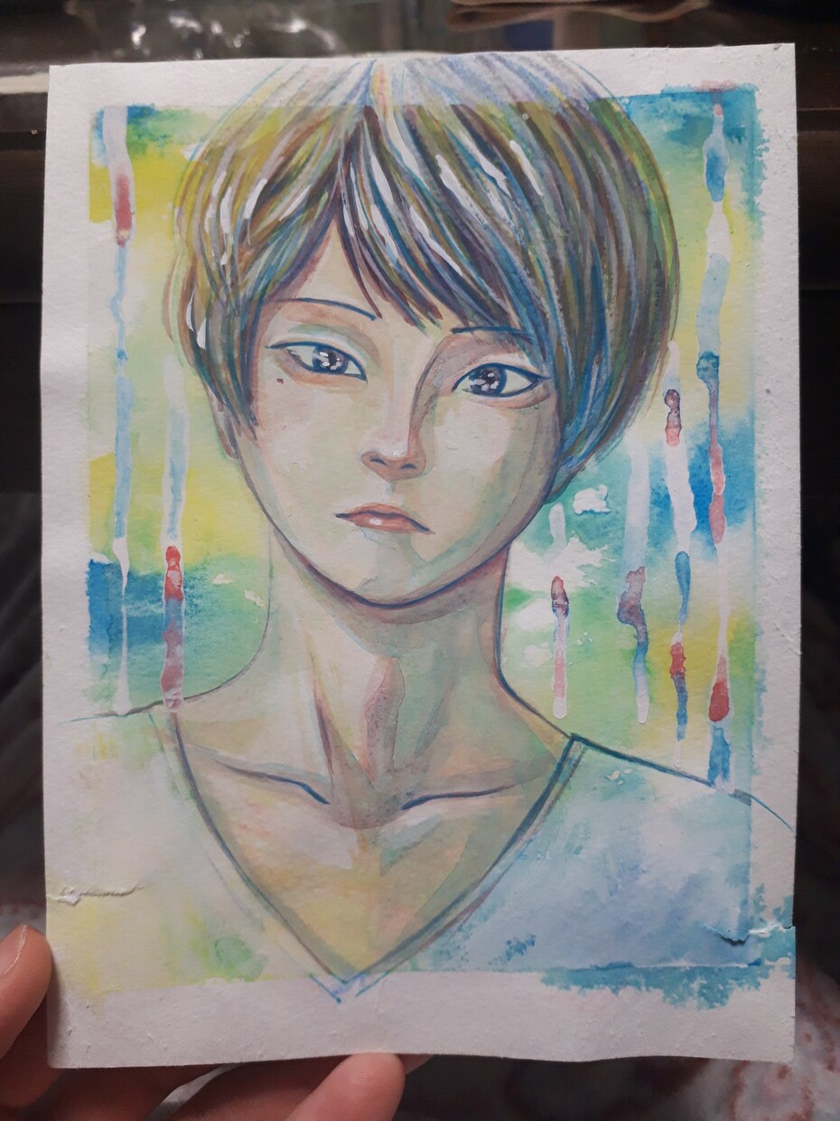 似顔絵やイラスト等をアナログで制作します アイコンにしたい、自分のイメージを創りたいを叶えます！ イメージ5