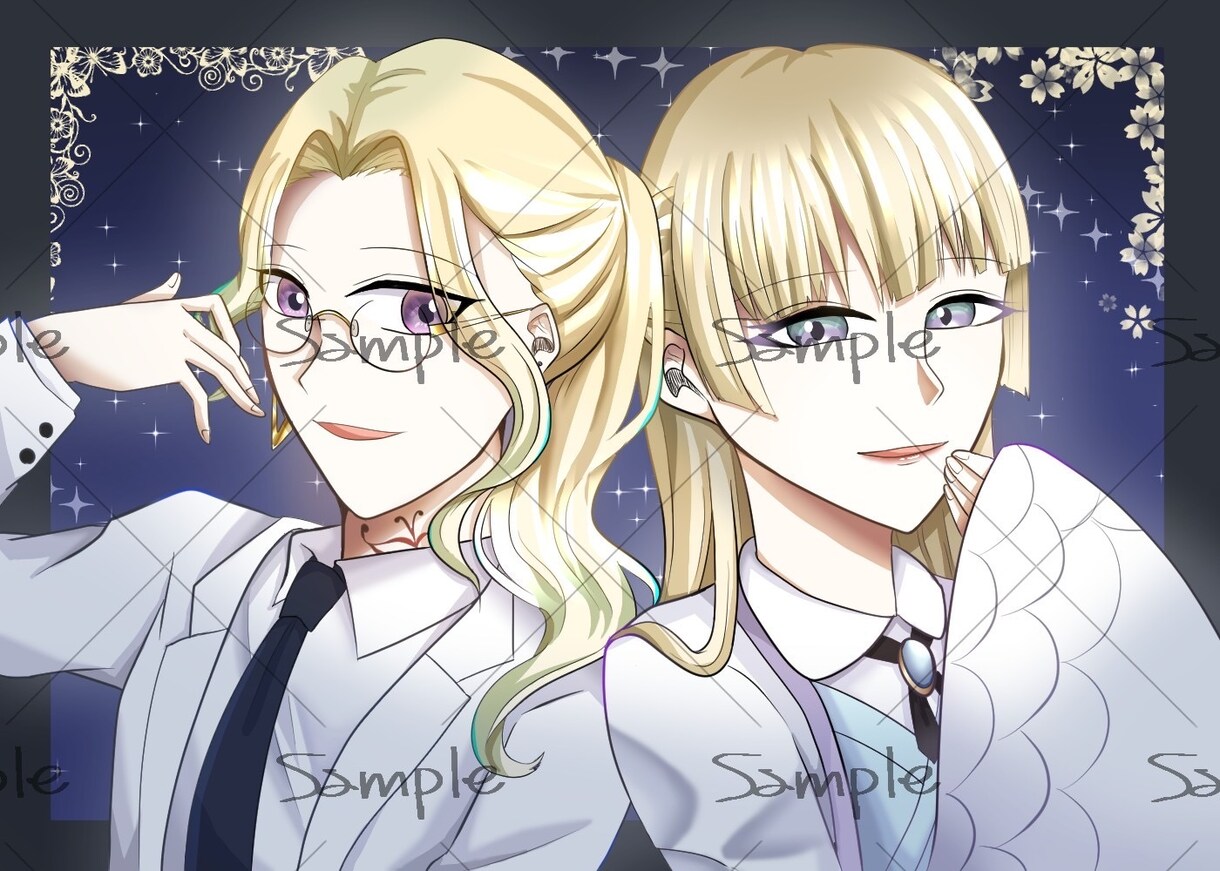 様々な用途のイラストをお描きします クールでかっこいいキャラクターイラストを！ イメージ2