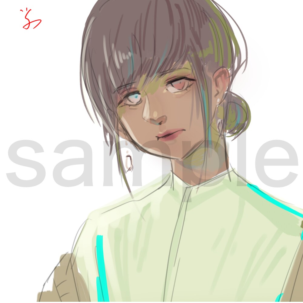 SNS用アイコンイラストを制作いたします すぐに使えるアイコン！タッチが残る厚塗りでお作り イメージ6