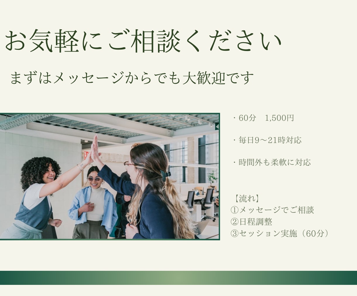 HSP・繊細さんのモヤモヤを一緒に整理します 頑張りすぎる繊細さんへー自分を責める時間から、認める時間へ イメージ5