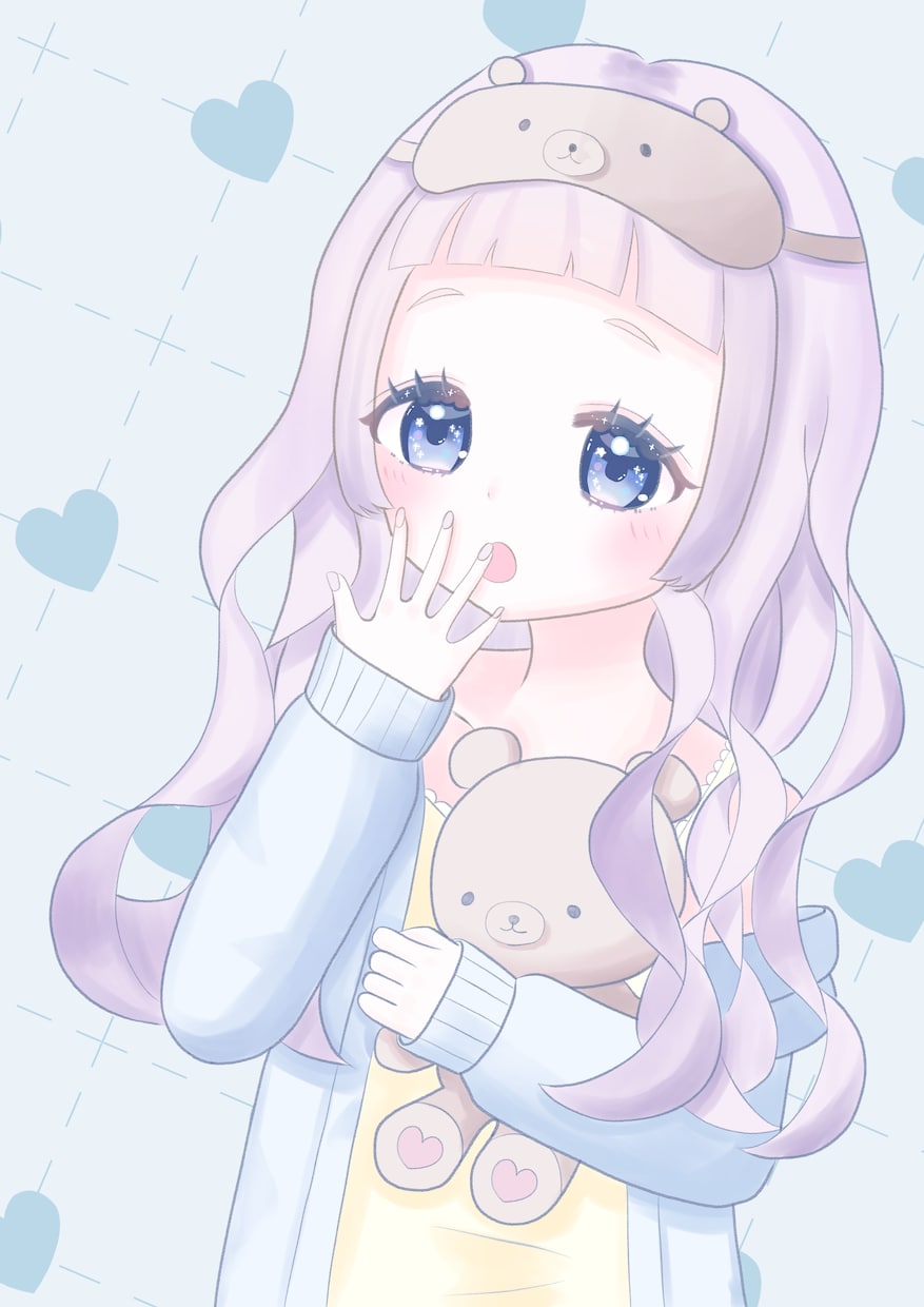 割引中！ふんわり・きらきらなイラストを制作します アイコン、歌ってみた、サムネイル、IRIAM返礼品、グッズ化 イメージ1