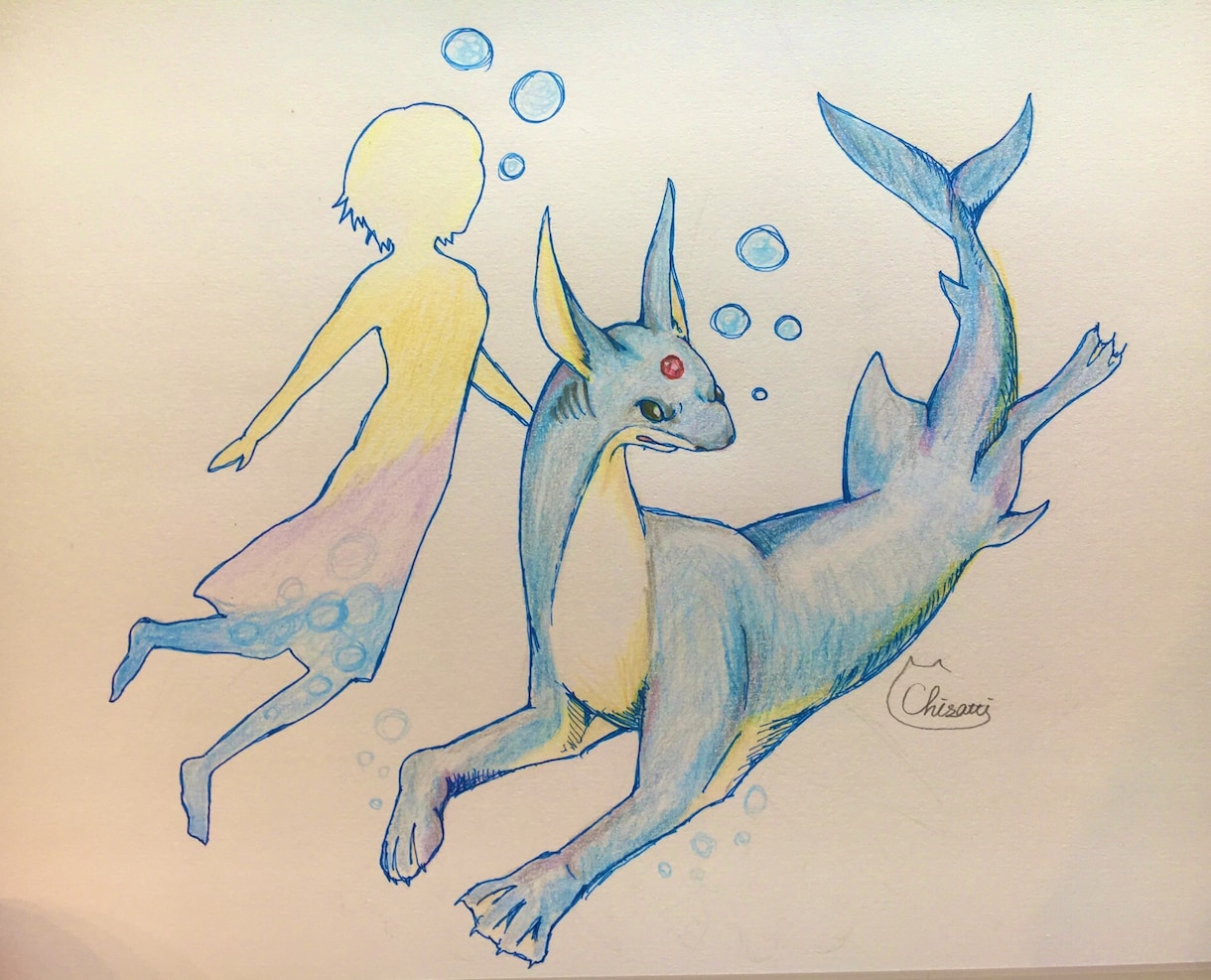 あなたのセルフイメージアニマルをお描きします あなたの心を支えていそうな動物や幻獣を表現いたします イメージ2