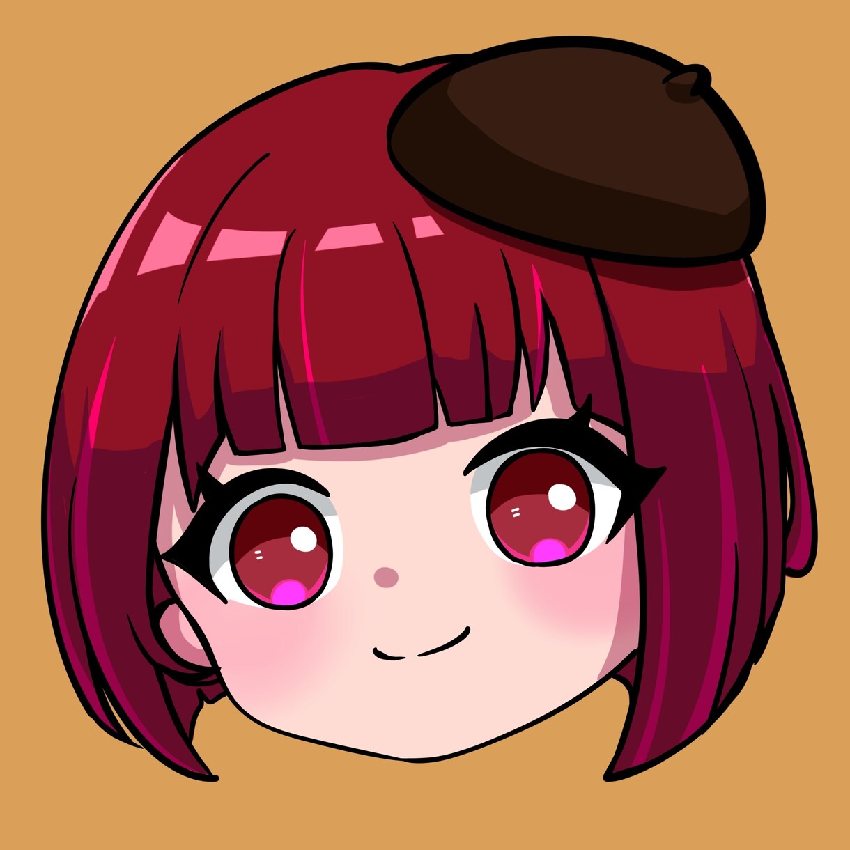 アニメ調で可愛いあなただけのアイコン描きます 格安にてご案内させていただきます イメージ4