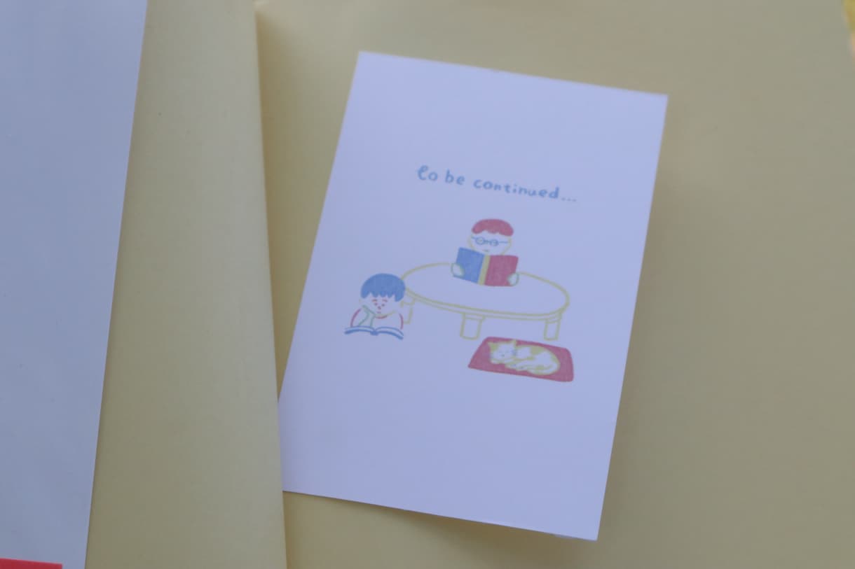 手描きイラスト入り名刺を作ります お店のショップカードや個人活動に イメージ7
