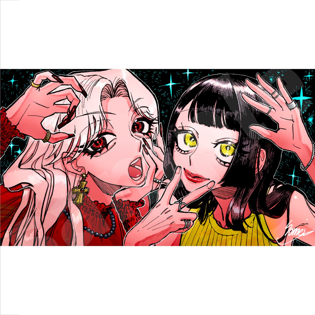 カラーイラスト・一枚絵描きます TRPGや動画のサムネに！10日程度で納品！ イメージ6