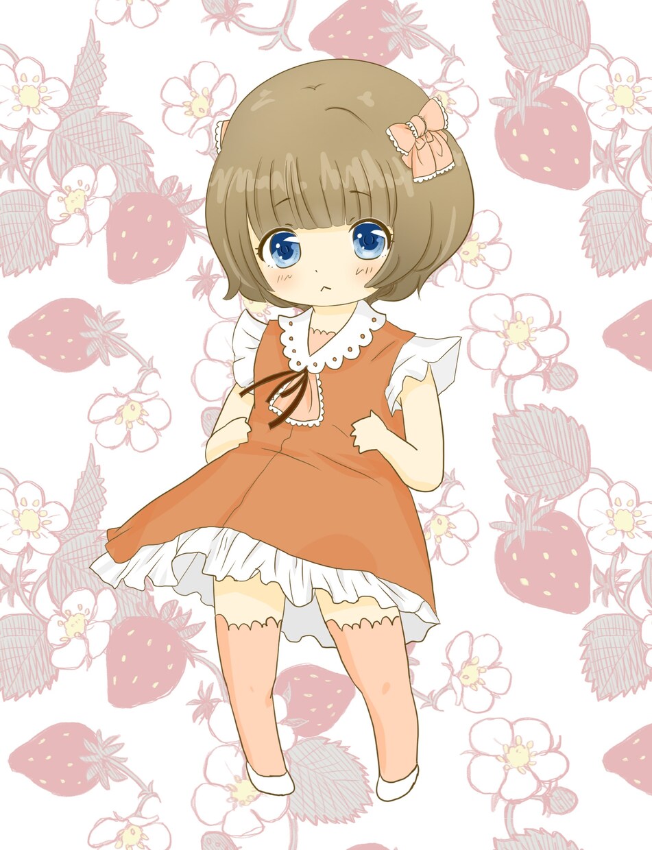 3頭身の女の子描きます いろいろなご要望にお応えします(*´∀人) イメージ4