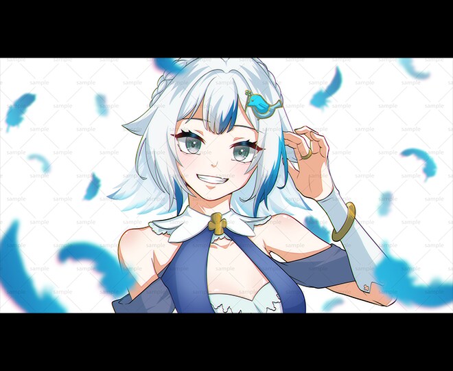 商用利用OK☆楽曲を彩るエモいイラスト制作します MV/歌ってみた等◆Vtuberや配信者の方にオススメ◆ イメージ5