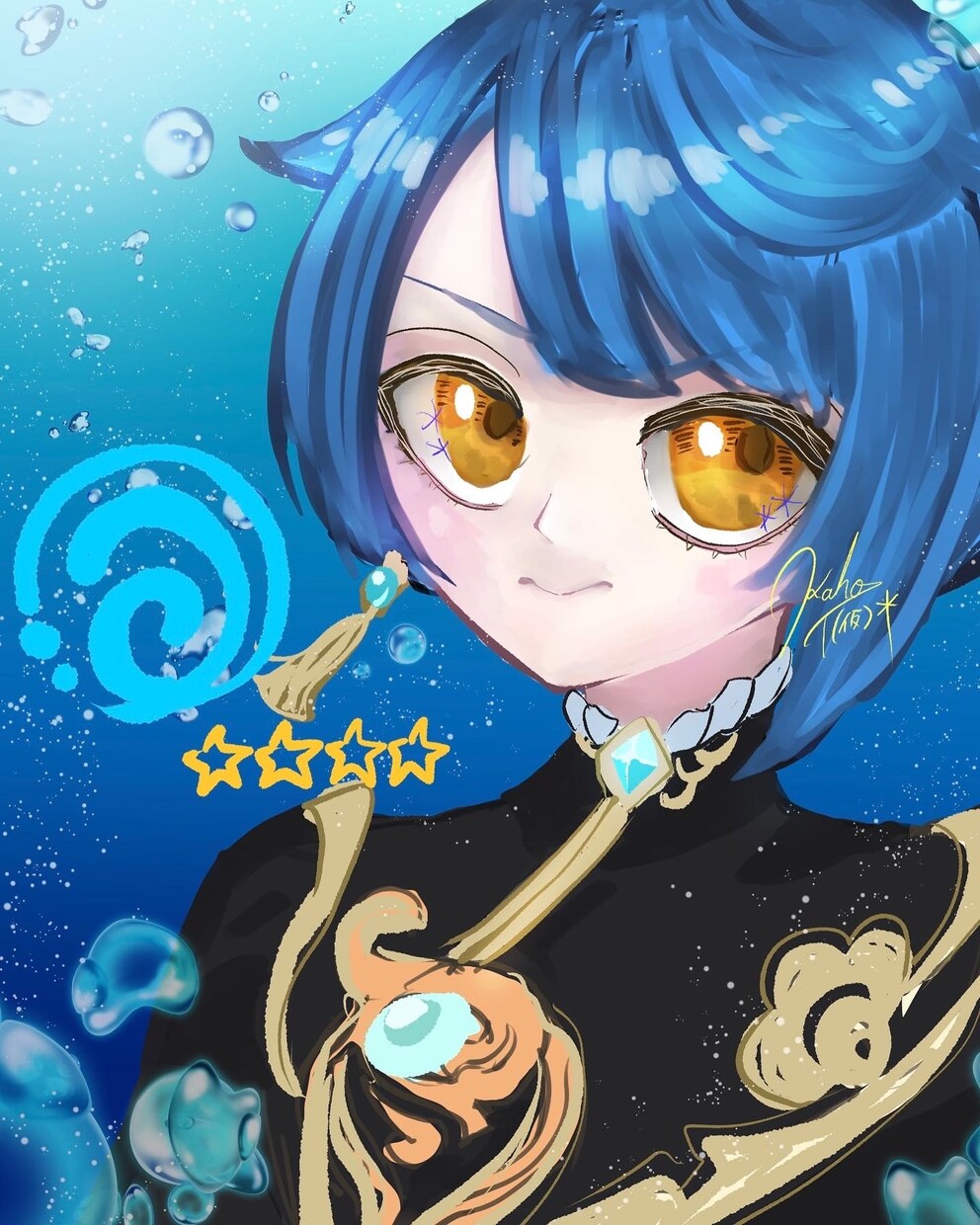 個性的な女の子のイラスト作成します アイコンや、サムネ、MVにご利用いただけます。 イメージ10