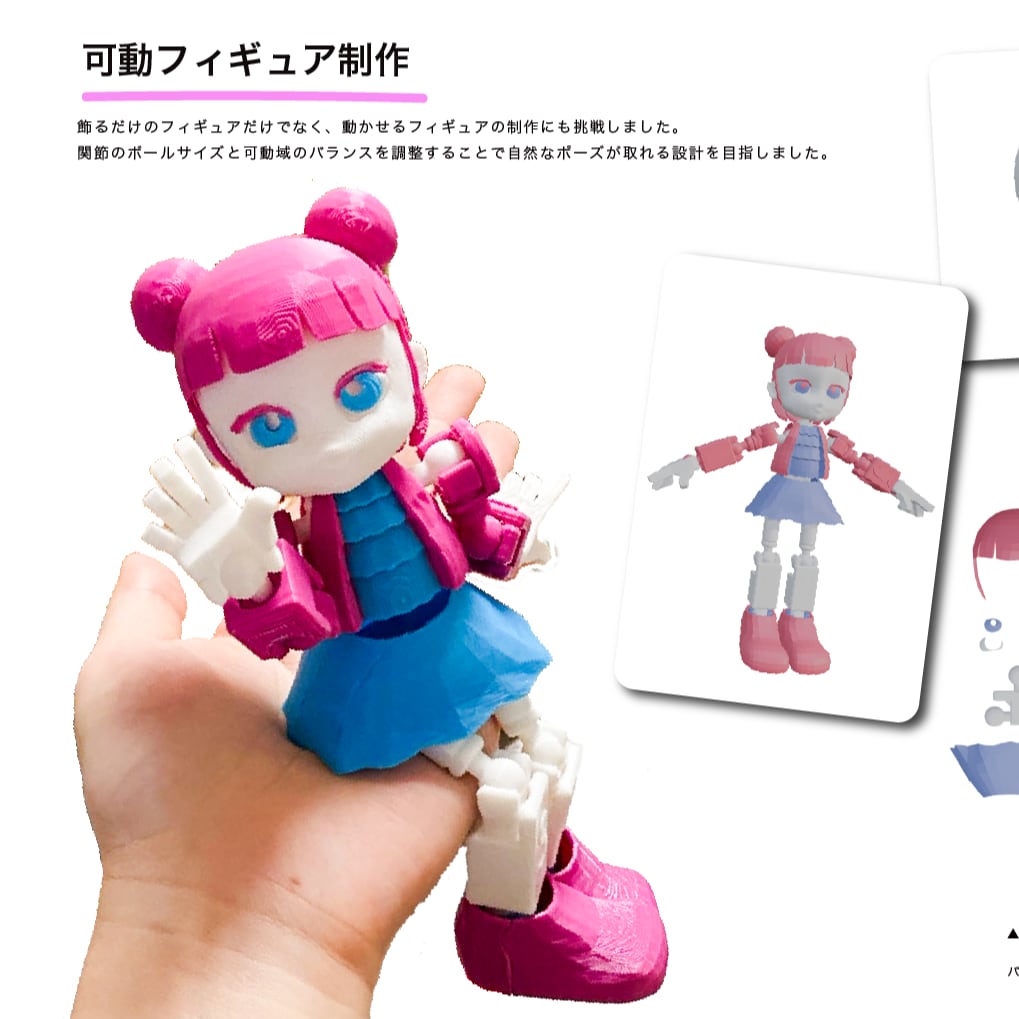 3Dプリンター・ゲームのモデル作りますます イメージをモデリングし、ご希望の形式でお渡しします！ イメージ2