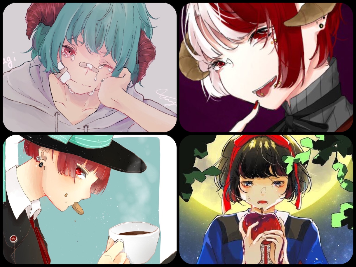 アイコンを描きます 綺麗系の絵柄でアイコンを作成します イメージ1