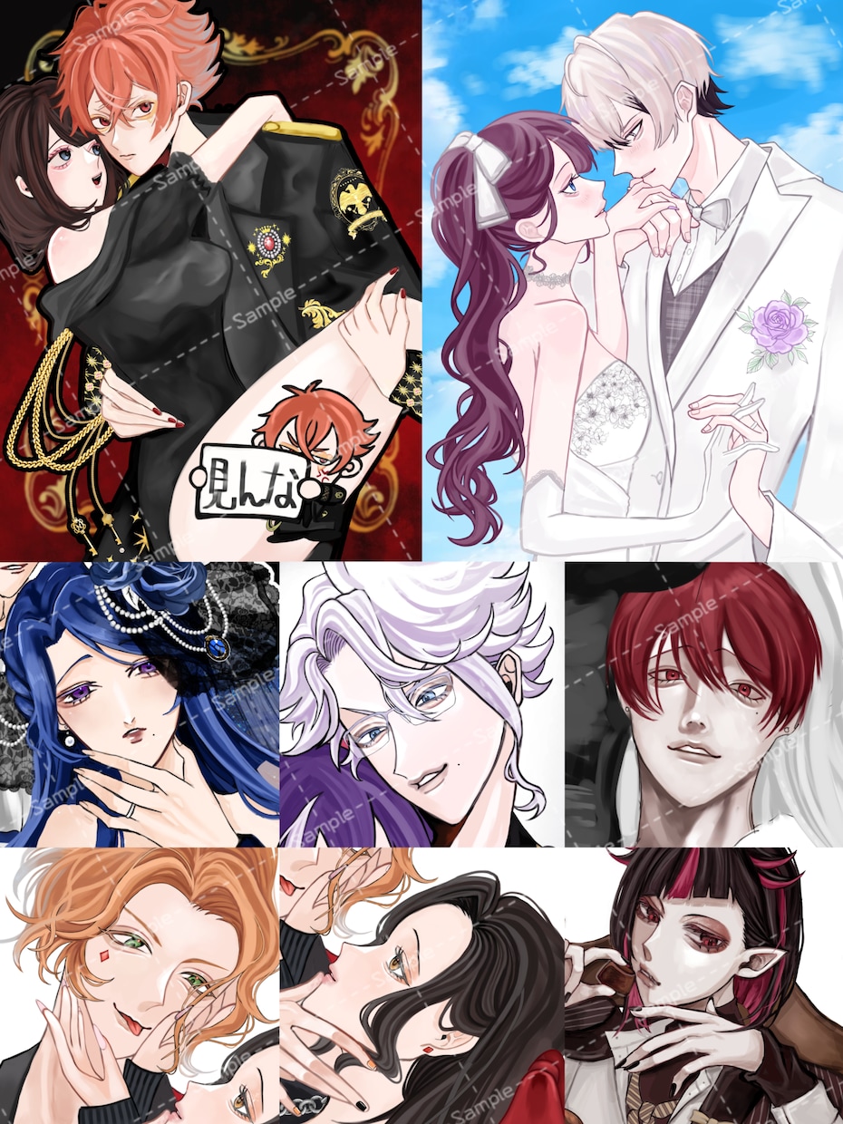 夢絵・アイコンイラストオーダー承ります ハイクオリティでご希望に忠実なイラストをお届けします イメージ10