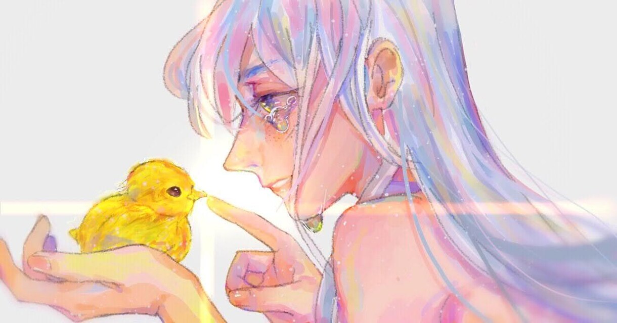 水彩風であなただけの歌ってみたやアイコンを描きます 歌ってみた動画やアイコン、ヘッダー、待受など イメージ5