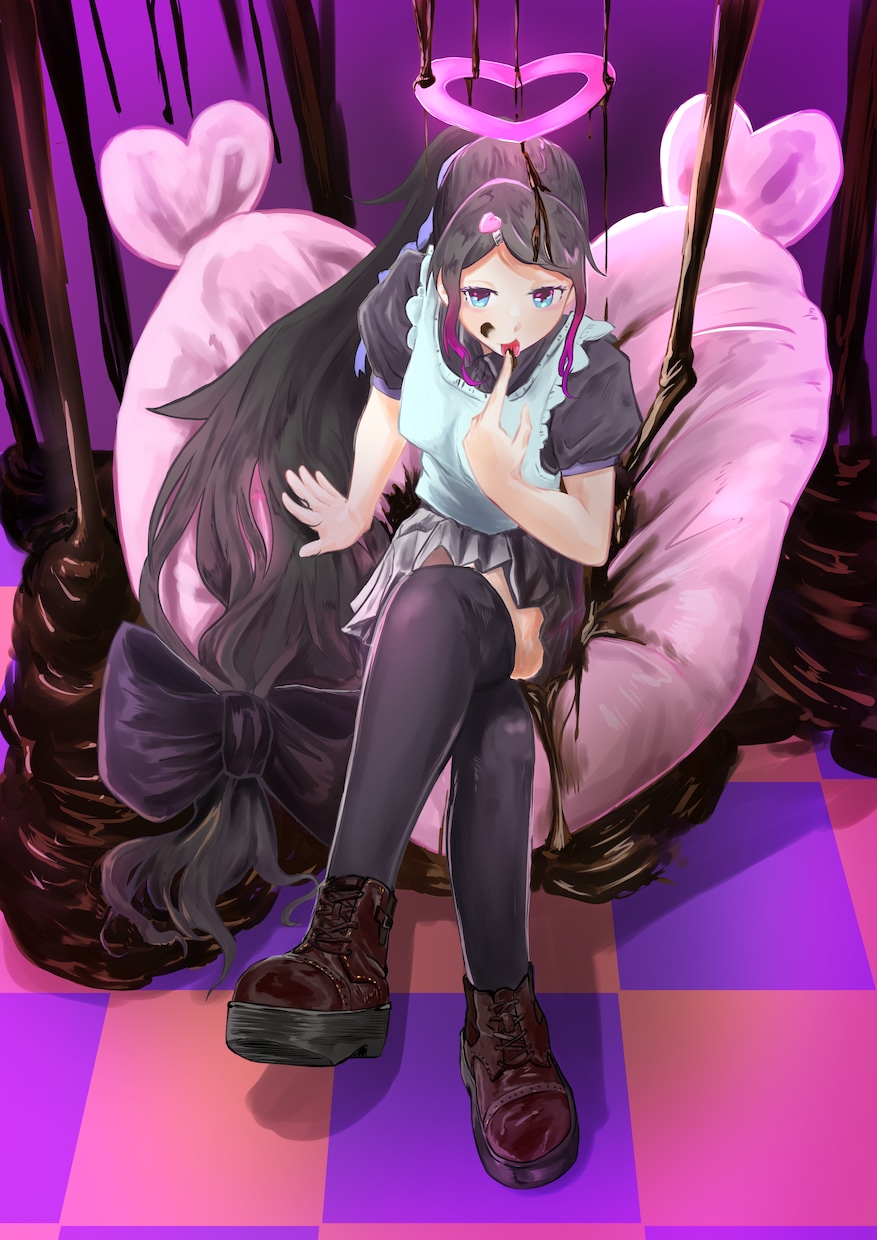 透明感のある油絵のようなアニメ絵などを描きます スマホの壁紙や部屋の装飾にもどうぞ イメージ2