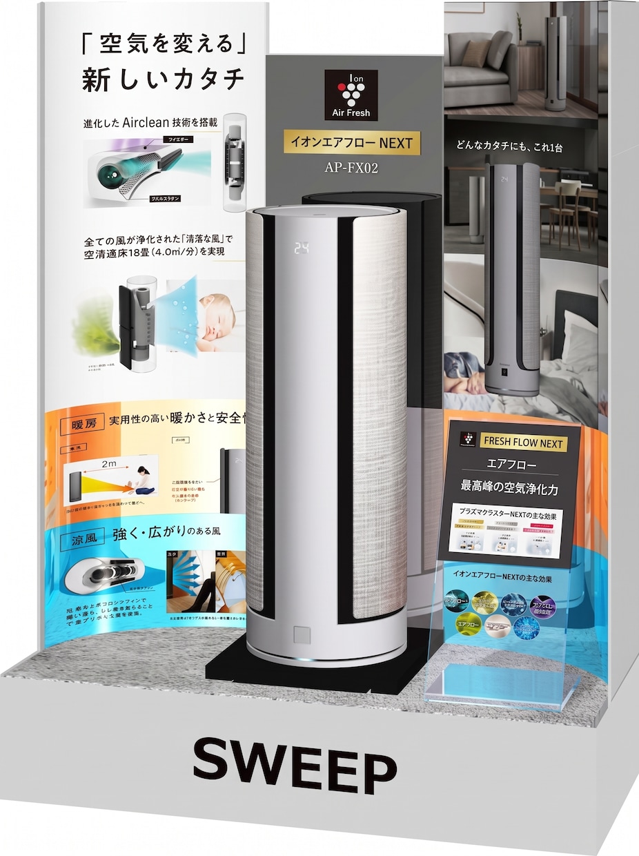 カウンター什器・フロアDSPの3Dパース制作します コスメ・家電の展示什器等を可視化！商談・バイヤー提案用 イメージ7