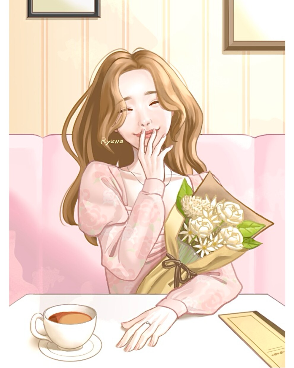 人の目を引き込む女の子お描きします 商用利用⭕️〜SNSのアイコンや挿絵、本の表紙などに是非〜 イメージ2
