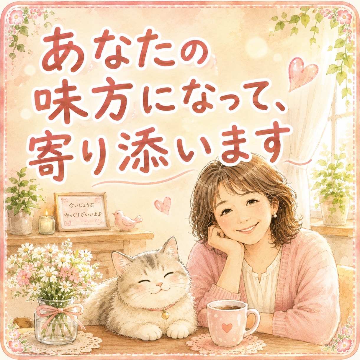 女性限定/頑張ることに疲れたあなたの心を聴きます たまには自分の為に、心を休ませませんか。 イメージ1