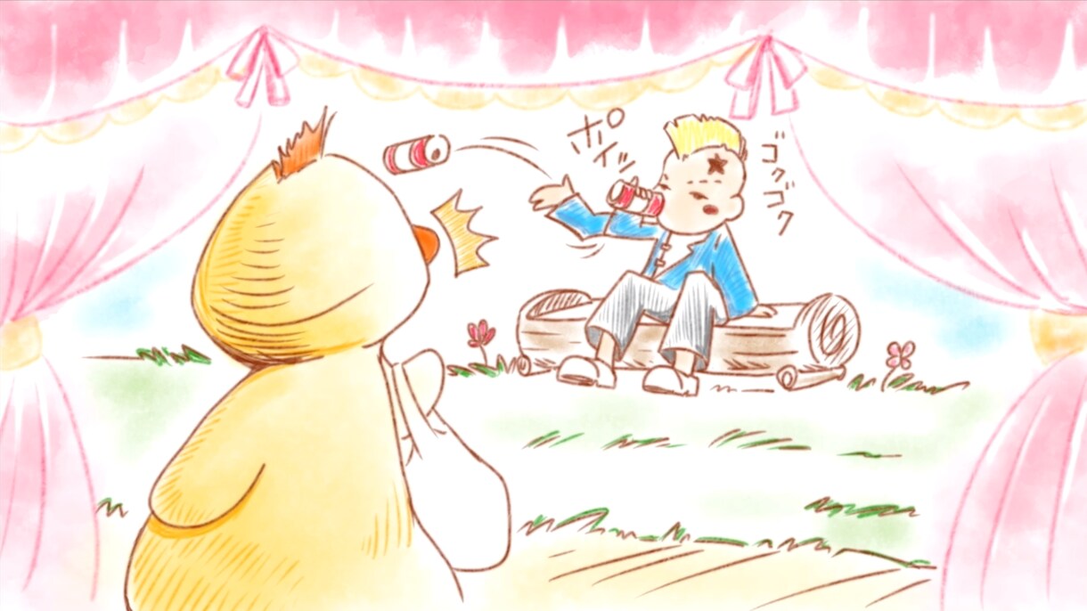 ほんわか優しい絵本風イラストをお描きします 10枚以上のおまとめご依頼でムービーにするサービス付きます イメージ4