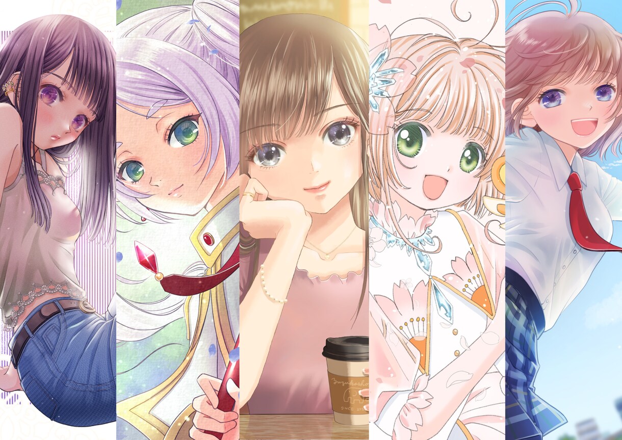 かわいい女の子のイラスト描きます やわらかいタッチで女の子を描きます。アイコンや一枚絵にどうぞ イメージ4