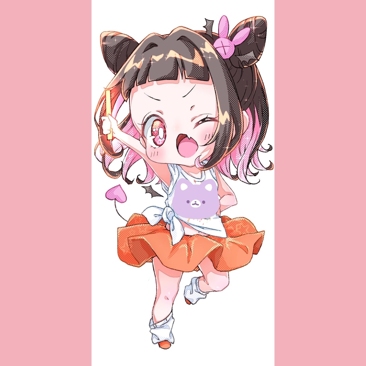 キラキラなイラスト描きます アイコンや待ち受けYouTubeなどご希望に合わせて描きます イメージ6