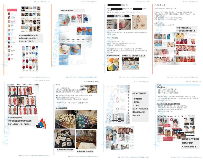超リアル 結婚式マニュアル PDFご提供します 卒花の超リアル後悔＆勝算 2.6万字スマホ77画面分 イメージ2