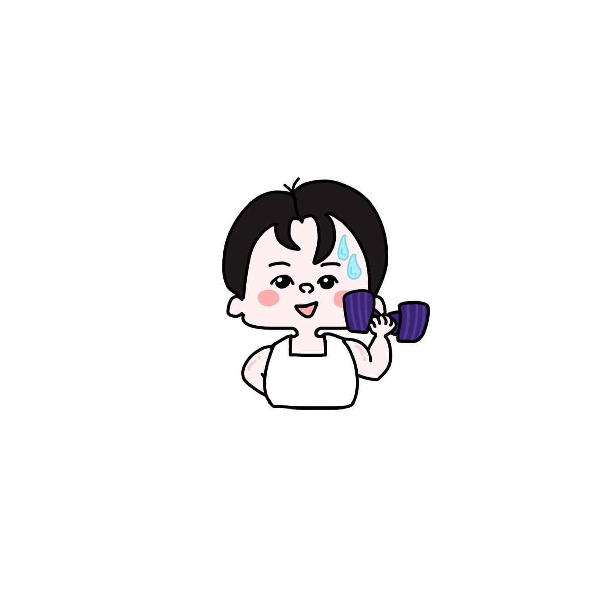 ふわふわかわいいイラストを描きます SNSのアイコン、壁紙などのイラストを作成いたします★ イメージ6