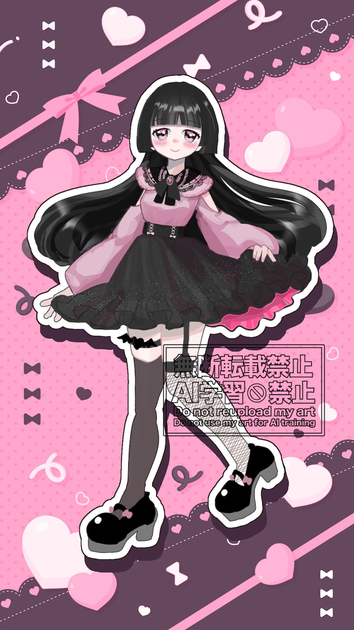 完成品 女の子 立ち絵イラスト販売します IRIAM・TRPG向け かわいい女の子のイラストです。 イメージ2