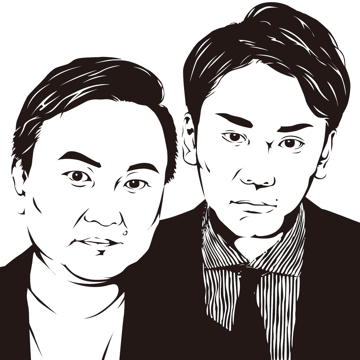 ひと味違う似顔絵シルエット描きます ビジネスを加速させる「シルエット似顔絵」を提供します。 イメージ10
