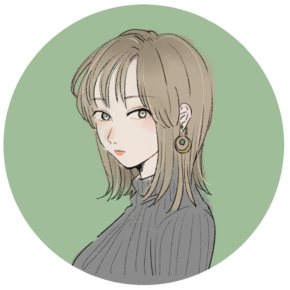 ふんわり、シンプルでおしゃれなイラスト作成します イメージイラスト、似顔絵アイコンなどに！全身も可能です。 イメージ2