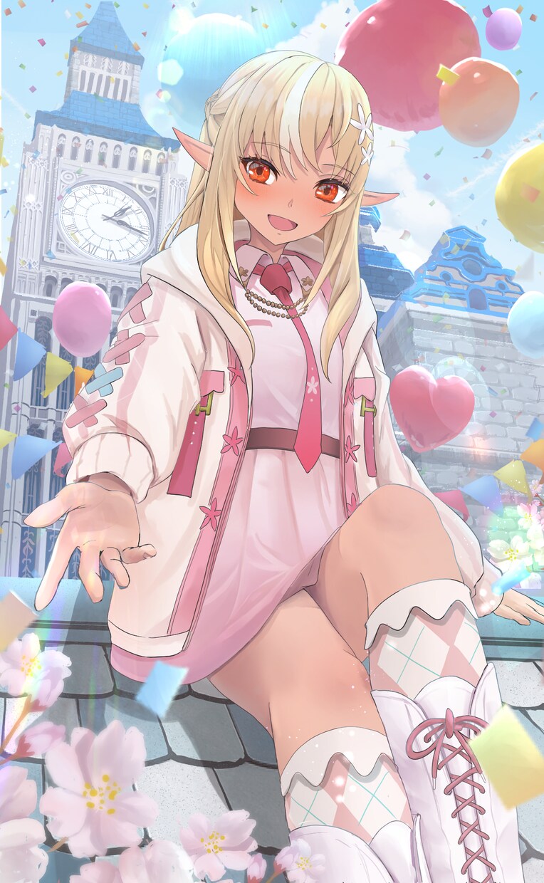 キャラ絵、一枚絵、Live2d用絵を描きます お急ぎの方にも、早めの納品も対応できます イメージ4