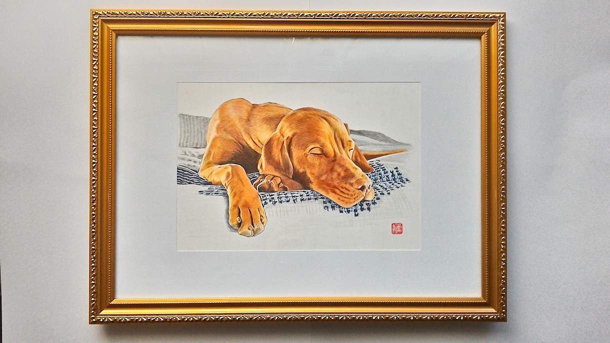 写真をもとにペットの似顔絵描きます 犬、猫、小鳥、人物など、そのほか何でも描きます。 イメージ4